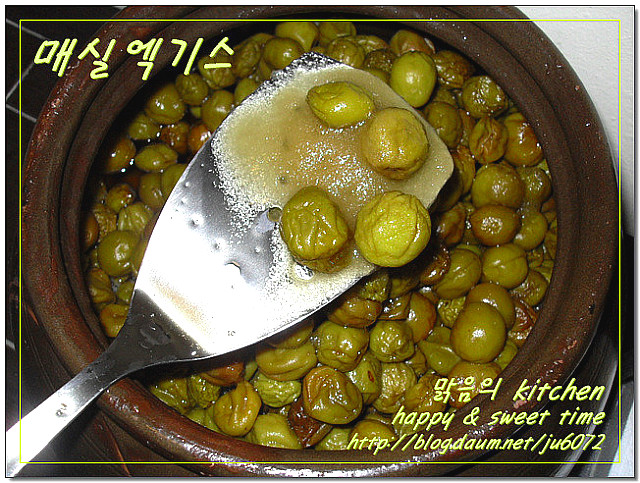 곰팡이 없이 완벽한 매실엑기스를 만들려면...