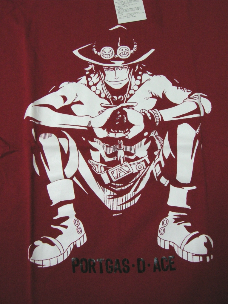 UNIQLO ONE PIECE PORTGAS.D.ACE Graphic TShirt RED KOREA LIMITED eBay