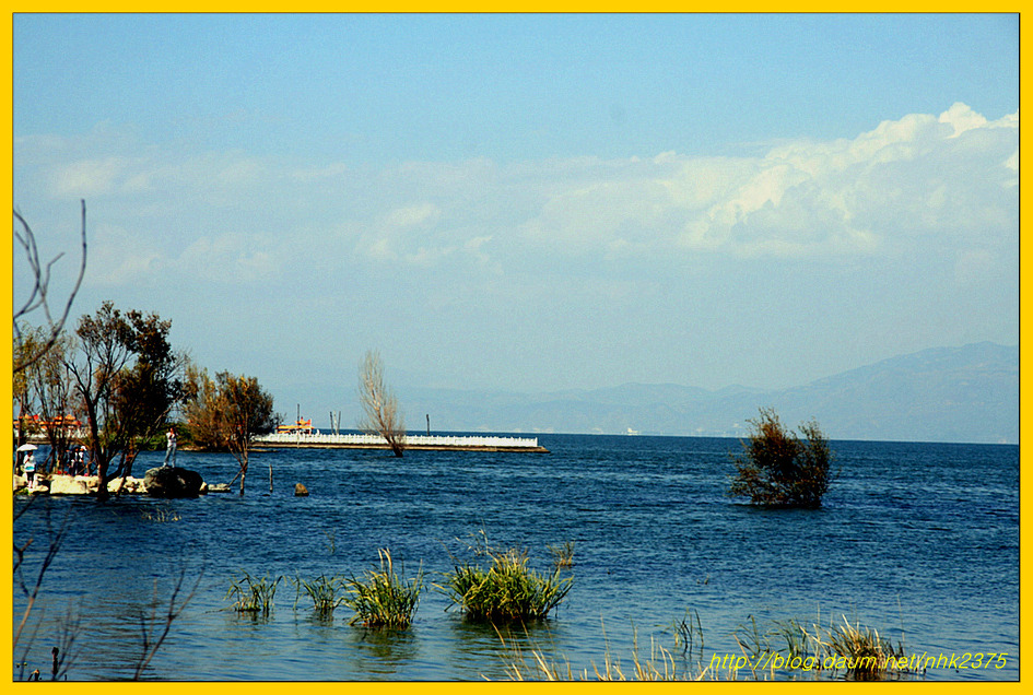 따리꾸청(大理古城 : 대리고성)의 얼하이 호수
