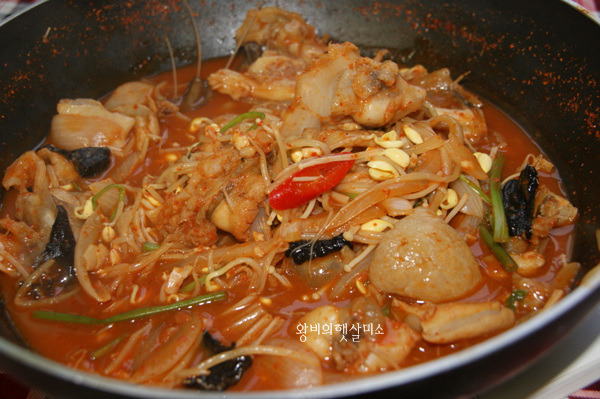 외식 안가고 집에서 즐기는 주말 요리 (아구찜)