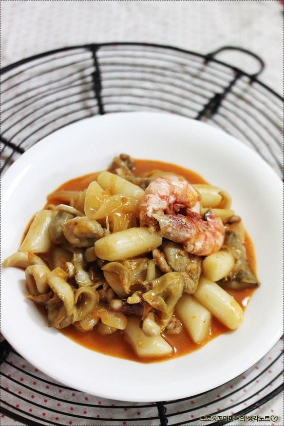 [해물쌈장떡볶이] 순하고 고소한 맛의 해물쌈장떡볶이 만들기