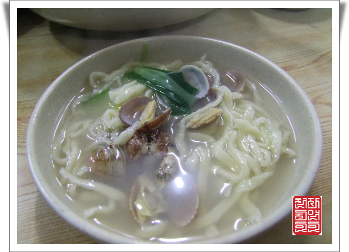 서해바지락칼국수 이미지