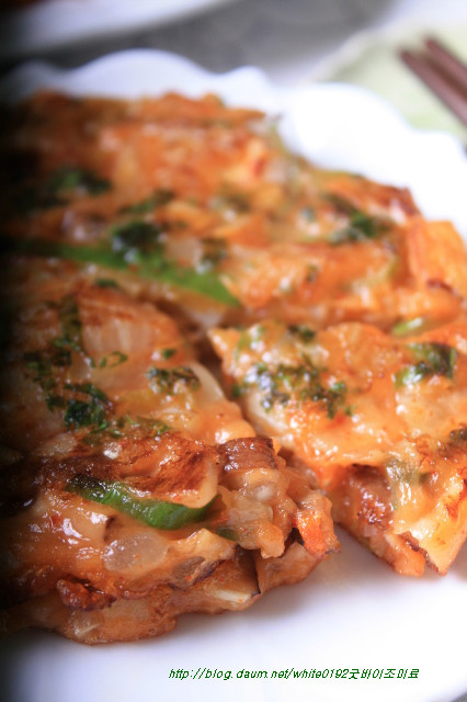 김치부침개
