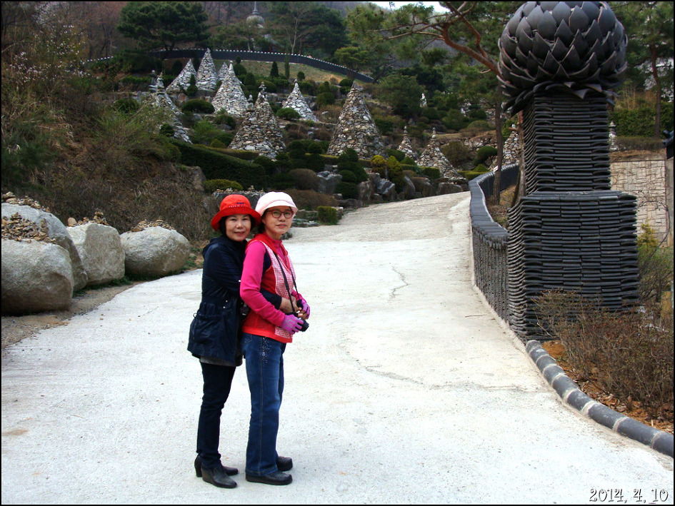 오랜만에 친구와 함께 한 나들이 용인 호암 미술관 희원/2014, 4, 10