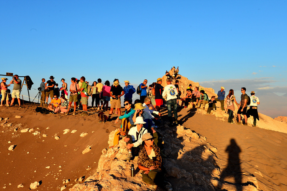달의 계곡에서 보는 석양~
