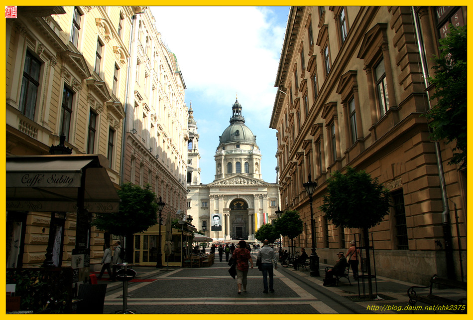 페스트 지역의 성 이슈트반 대성당.