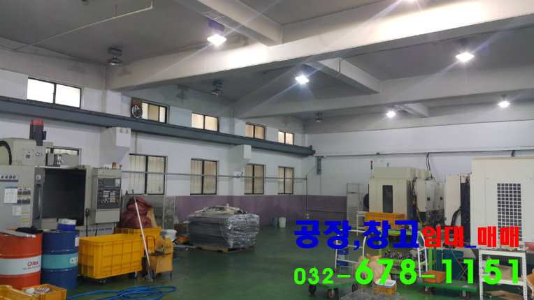 부천 공장 임대 1층 100평형 소개합니다.
