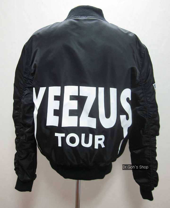 yeezy bomber jacket tour