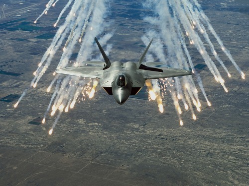 F-22최강 스텔스기 한반도전개