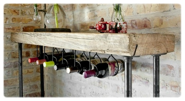 ★내상점 속에 작은 아이디어-엔틱 와인장 만들기