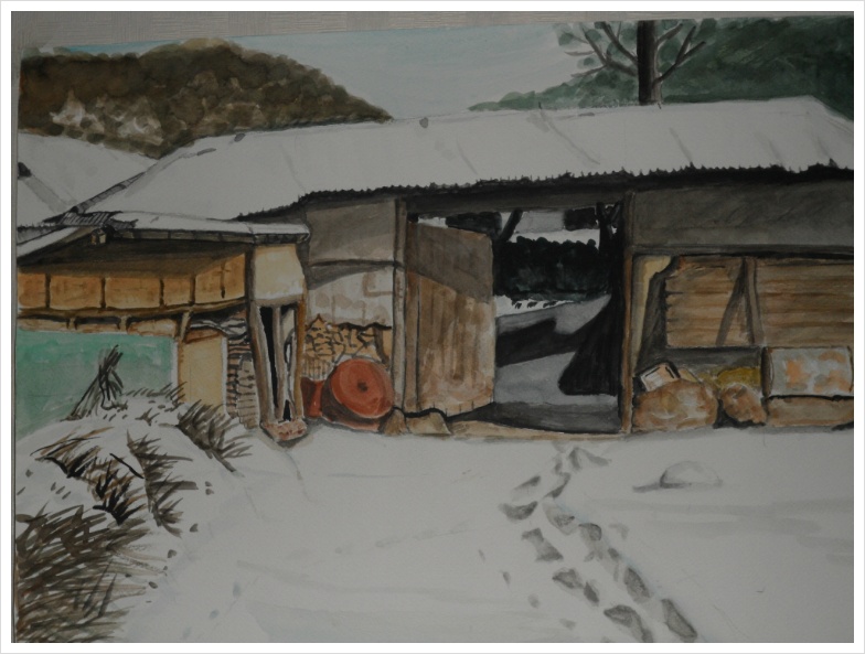 연습 (설경)