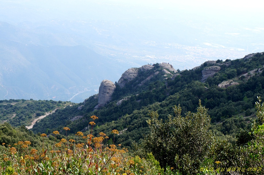산 호안(Sant Joan) 가는 길.(몬세라트)