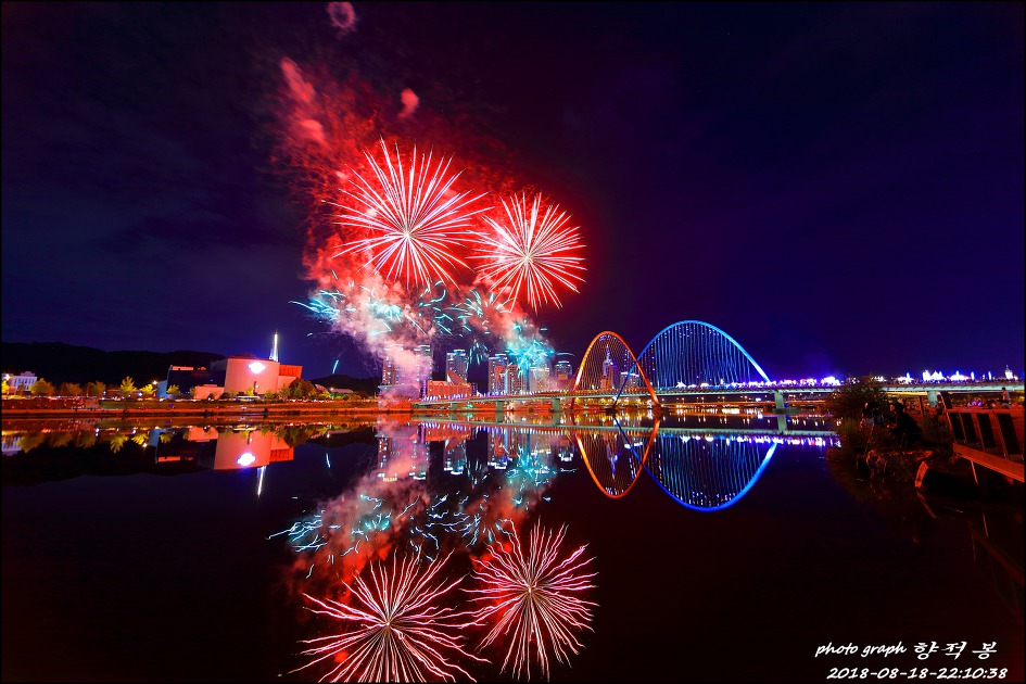 견우직녀 축제 불꽃쇼
