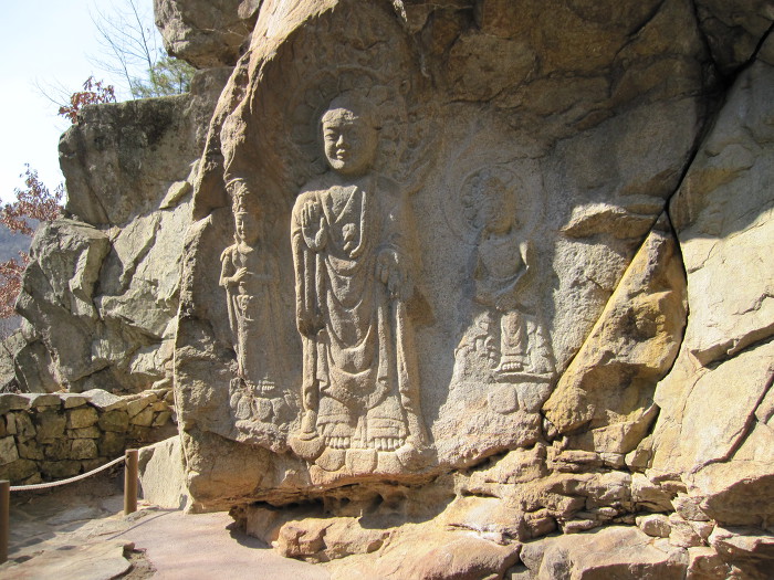 서산마애여래삼존상/서산마애여래삼존불/서산어죽맛집/서산용현집
