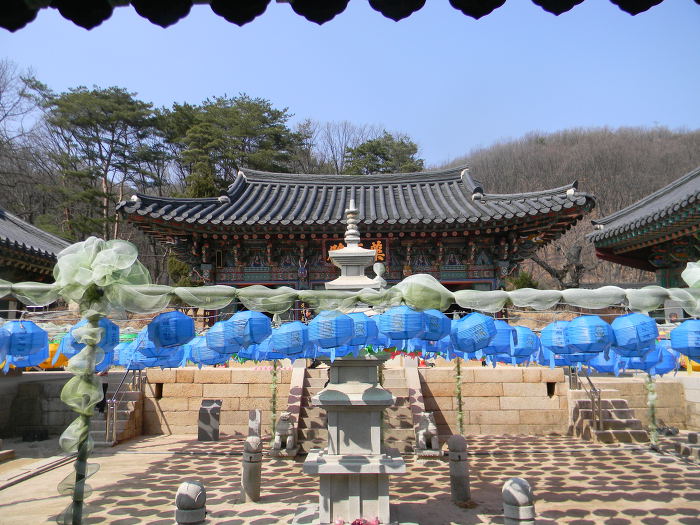 고양 흥국사 마무리 (명부전, 대방, 대방에 봉안된 목조아미타여래좌상과 극락구품도)