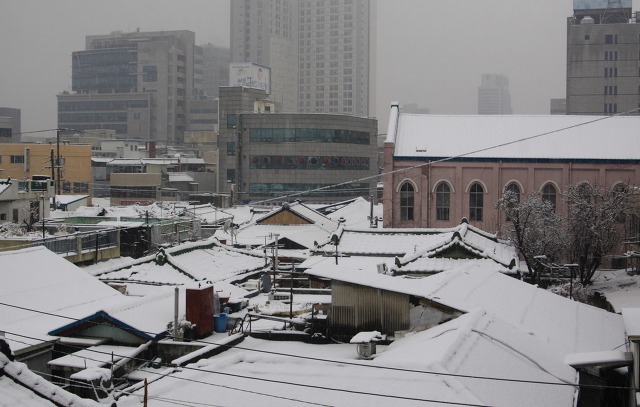 눈이 내리던 오후...(In the afternoon of snow)