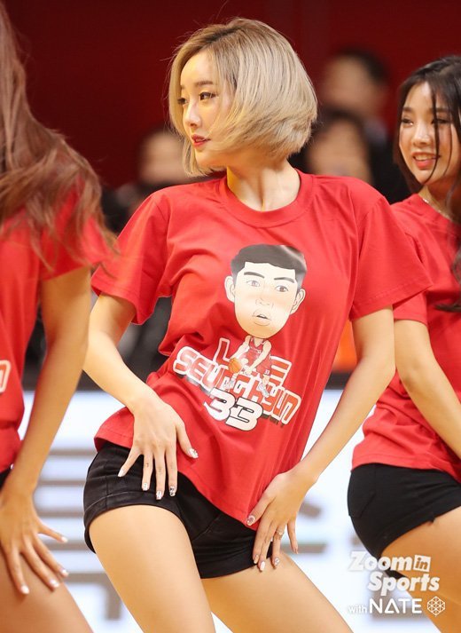 오리온 치어리더 서현숙